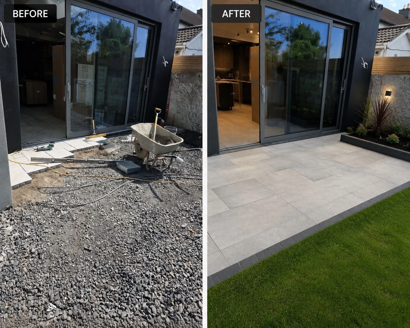 Exterior paving